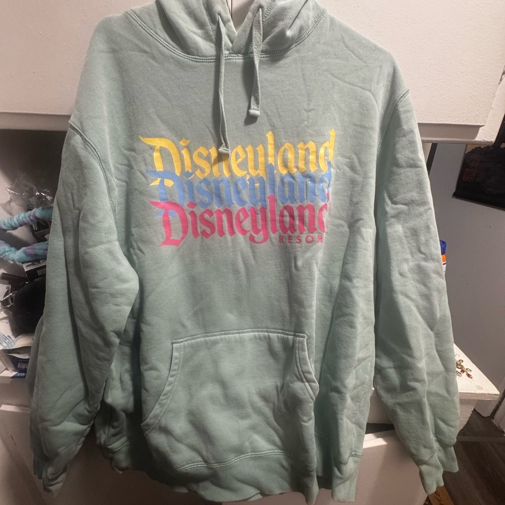 Mint Green Disneyland Hoodie